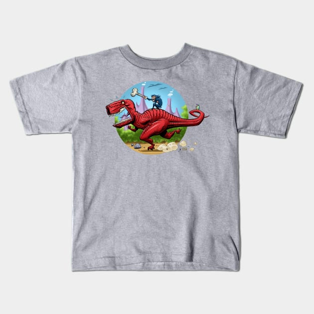 Charge! Kids T-Shirt by TomMcWeeney